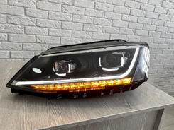 Передние светодиодные фары с DRL для VW Jetta MK 6 2011-2018 (стиль B8)