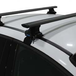 Багажник на гладкий дах TrophyBars (перемички) до VW Golf 7 Hatchback 2013-..., довжина (120 cm) чорні