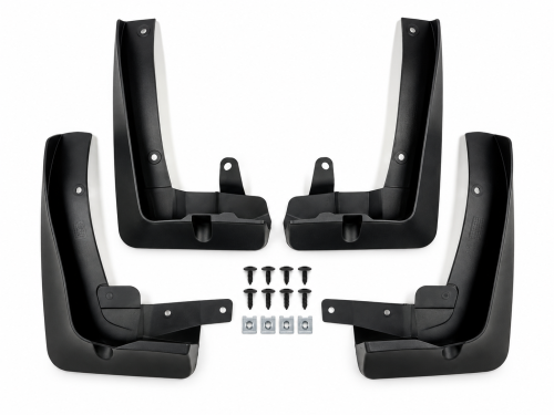 Брызговики BMW X3 G01 2018-2024, (4шт.)