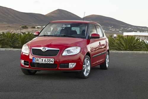 Брызговики Skoda Fabia 2 2007-2014 Хетчбек, (4шт.)