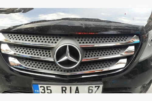Хром накладки на передню решітку нерж для Mercedes Vito 447 Carmos (Туреччина)