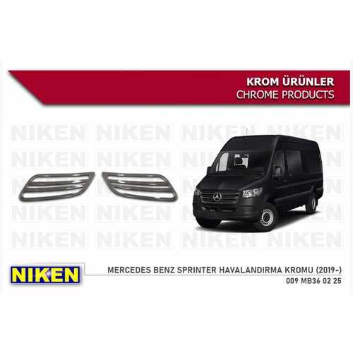 Накладки на повітрозабірник для Mercedes Sprinter 2018-