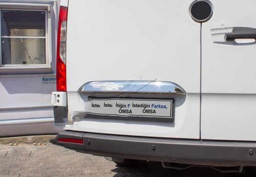 Хром планка над номером Carmos для Mercedes Sprinter 2018-