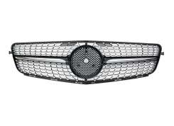 Решетка радиатора Mercedes C-Class W204 2006-2013 Diamond Black
