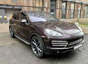 Бокові пороги підніжки для Porsche Cayenne 2010-2017