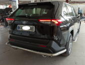Захист заднього бампера для Toyota Rav 4 2019+ Діаметр 60мм