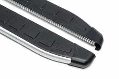  Бокові пороги Fullmond коротка база до Opel Vivaro 2001-2015 , (2 шт., алюміній)