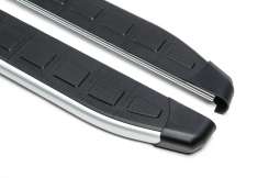  Бокові пороги Fullmond до Honda Pilot 2008-2015, (2 шт., алюміній)