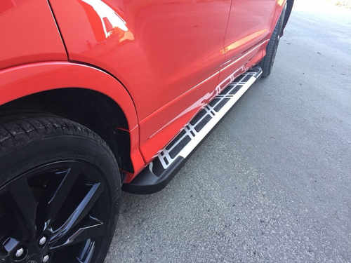 Бокові пороги Sunrise (2 шт., алюміній) для Hyundai Kona