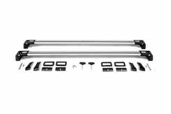 Багажник на дах в штатне місце Opel Tigra купе 1994-2000, Erkul сірий 2шт.