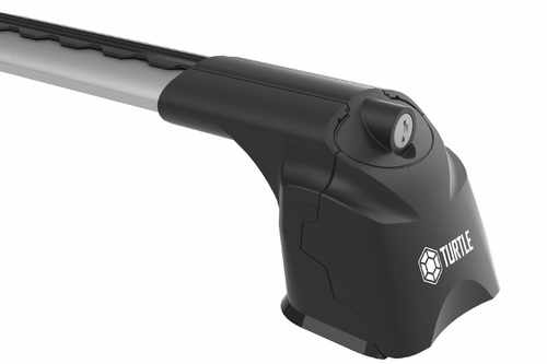 Багажник на дах Turtle Air 3 для Nissan X-Trail T31 2006-2013, сірий (2шт)