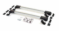 Багажник для рейлінгів на ніжках Erkul Flybar для Opel Astra G універсал 1998-2009, сірі, 2шт.