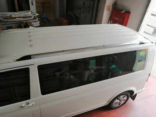 Алюмінієві рейлінги інтегровані для VW T5, T6 сріблясті (Коротка база)