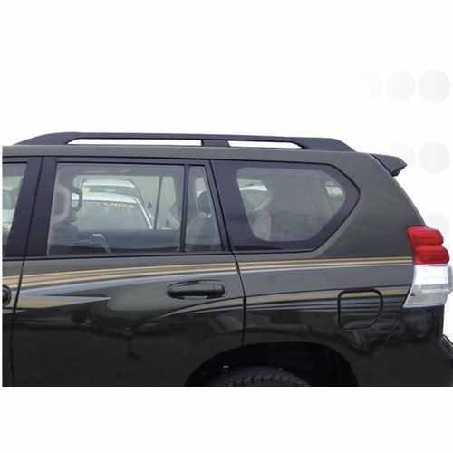 Рейлінги Toyota Land Cruiser Prado 150 Чорні