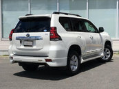 Накладки на задній бампер OEM стиль для Toyota Land Cruiser Prado 150 2017