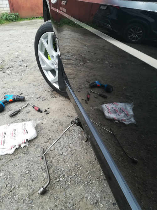 Бризковики передні Mazda 6 GH 2008-2012, (2шт.) Xukey