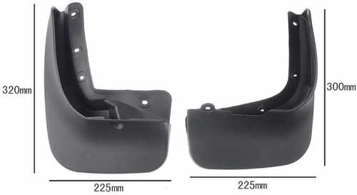 Бризковики Volkswagen Sharan 7N, Seat Alhambra 2010-2019, (4шт.)