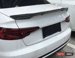 Спойлер великий карбоновий  для Audi A4 B9 2017-