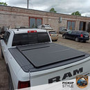 Алюмінієва кришка для DODGE RAM 1500 5.5&#39; З бічними ящиками 2002-2018 Трисекційна