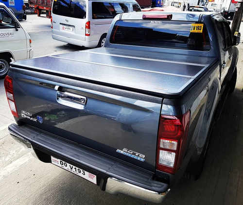 Алюмінієва кришка для ISUZU D-MAX 2012 Трисекційна