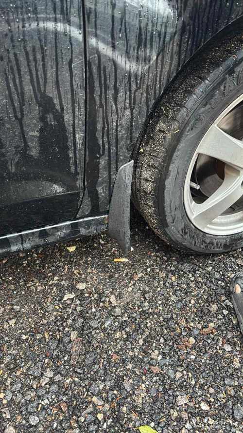 Бризковики Volkswagen Jetta 2011-2014 USA Style, к-кт (4шт.)