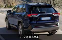 Спойлер багажника для Toyota RAV 4 2019+ 