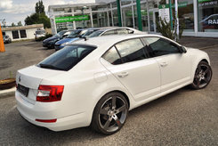 Спойлер заднього скла (гребні) для  Skoda Octavia A7 2013-