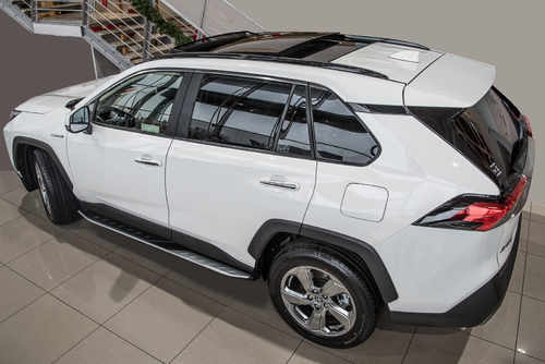Пороги підніжки оригінальний стиль Toyota RAV4 2019+ тип 2