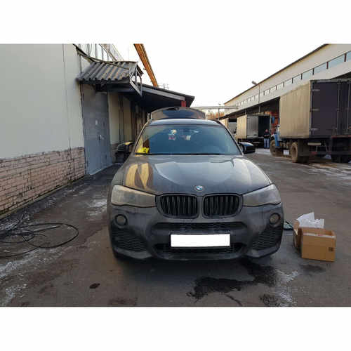Решітка радіатора ніздрі BMW X3 Series F25 2010-2017 рік Чорний Матовий