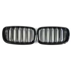 Решітка радіатора BMW X5 Series E70 2007-2013 рік Чорний Глянець