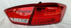 Задние светодиодные LED фонари для Chevrolet Cruze Mk2 2017- стиль Audi