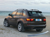Накладка на задній бампер (нерж) для BMW X1 F-48 2015-