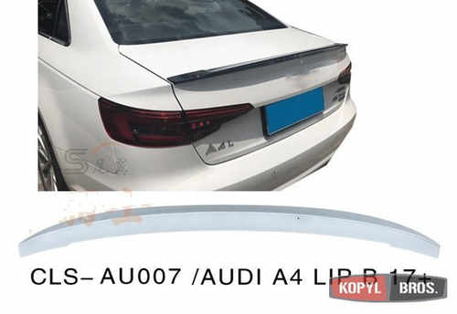 Спойлер багажника (ABS) для Audi A4 B9 2017-