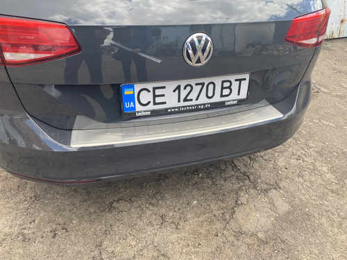 Накладка на задній бампер (нерж) для  Volkswagen Passat B8 2015- універсал
