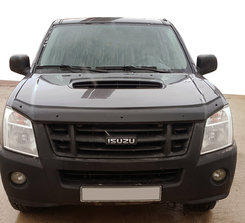 Дефлектор капота (EuroCap) для Isuzu D-Max 2006-2011