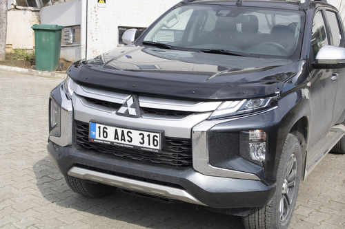 Дефлектор капота (EuroCap) для Mitsubishi L200 2019