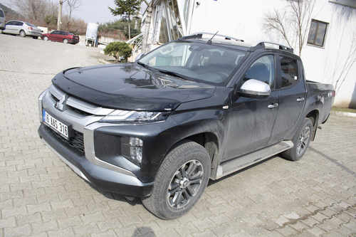 Дефлектор капота (EuroCap) для Mitsubishi L200 2019