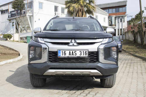 Дефлектор капота (EuroCap) для Mitsubishi L200 2019
