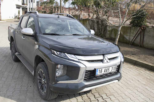 Дефлектор капота (EuroCap) для Mitsubishi L200 2019