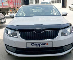 Дефлектор капота (EuroCap) для Skoda Octavia III A7 2013-2017