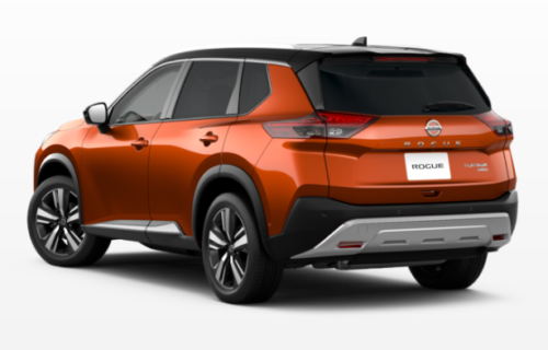 Бризковики Nissan X-Trail, Rogue 2022+, (4шт.)