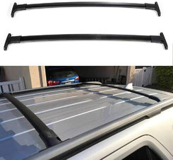 Перемички на рейлінги Ford Explorer 2016-2020, Чорні