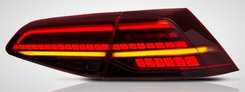 Задние LED фонари (красные) для Golf 7 2014-