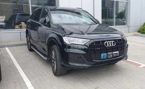  Бокові пороги BlackLine до Audi Q7 2015+, (2 шт., алюміній)