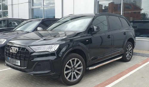  Бокові пороги BlackLine до Audi Q7 2015+, (2 шт., алюміній)