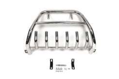 Кенгурятник WT003 (нерж.) для Mitsubishi Outlander CW 2006-2012.