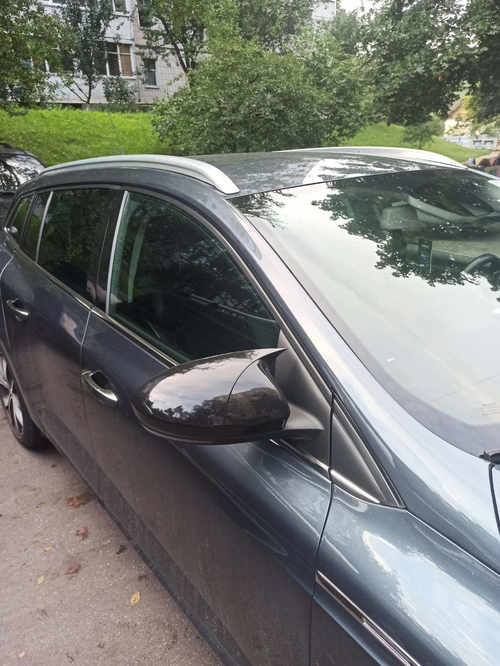 Накладки на дзеркала BMW-Style (2 шт) для Renault Talisman, Renault Megane IV 2016+