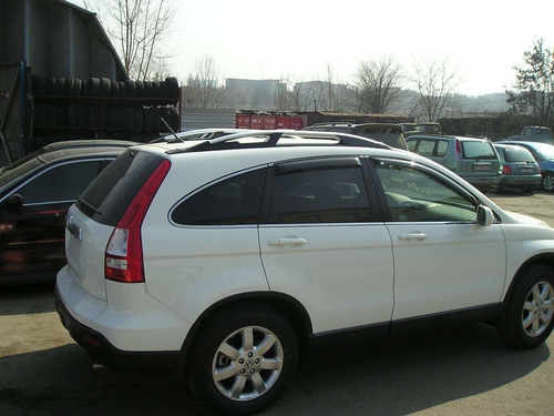 Рейлінги на кришу сірі для  Honda CR-V 2006-2012