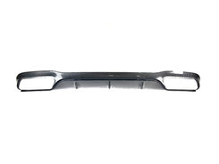 Накладка заднього бампера (дифузор) AMG під карбон Mercedes E-Class W213 2016-2020