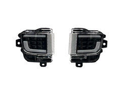 LED задние габариты (туманки) Toyota Land Cruiser 200 2015-2022 дымчатые, 2шт.